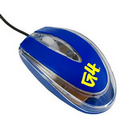 Blue Light Up Optical Mouse with Multicolor LED